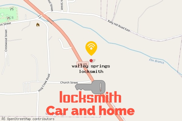 locksmith in valley springs ar