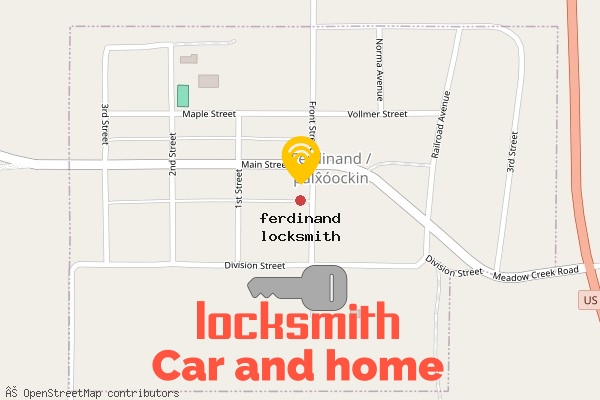 locksmith in ferdinand id