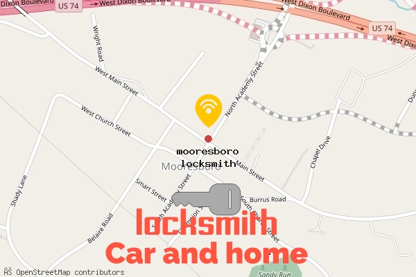 locksmith in mooresboro