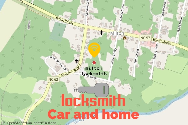 locksmith in milton nc