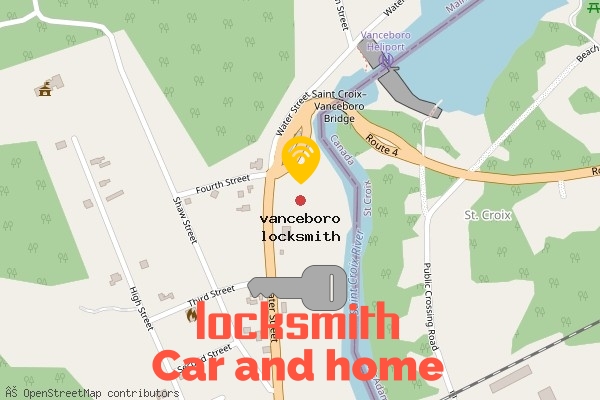 locksmith in vanceboro me
