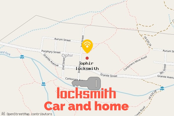 locksmith in ophir co