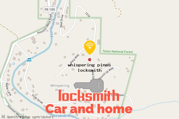 locksmith in whispering pines az