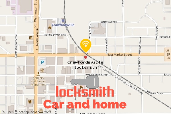 locksmith in crawfordsville in