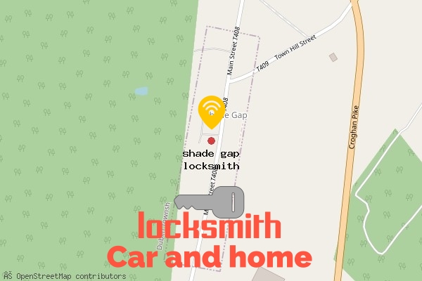 locksmith in shade gap