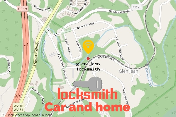 locksmith in glen jean