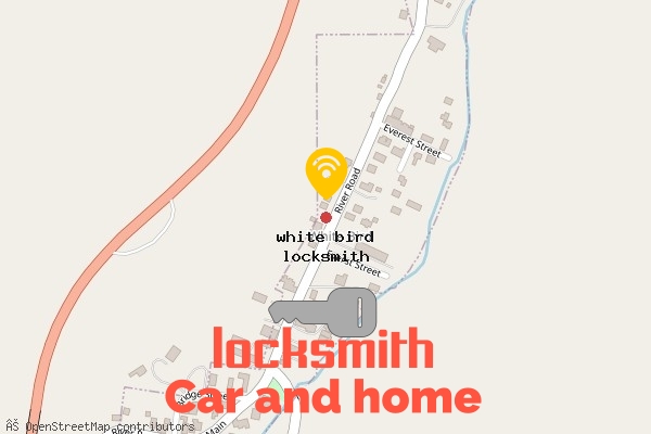 locksmith in white bird