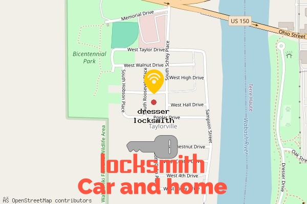 locksmith in dresser in