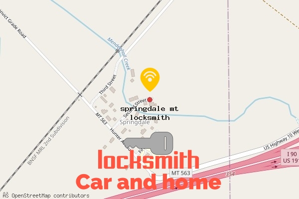 locksmith in springdale mt
