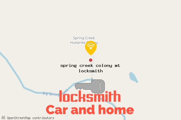 locksmith in spring creek colony mt