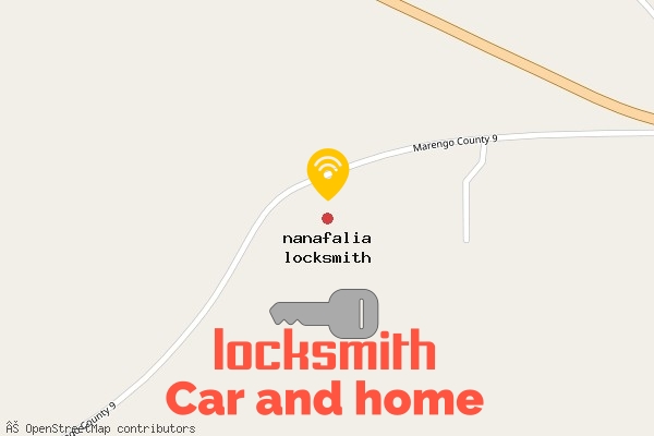 locksmith in nanafalia