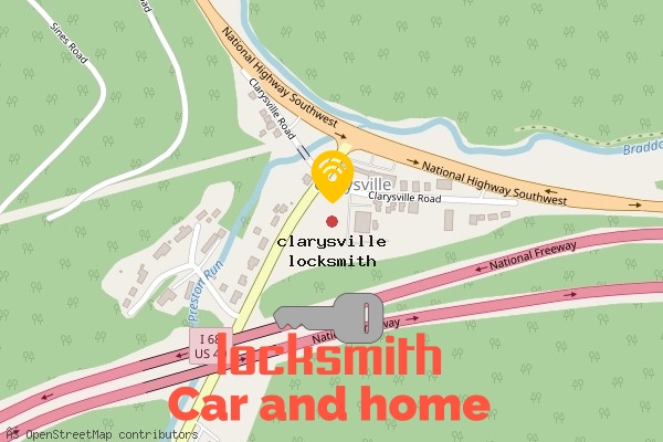 locksmith in clarysville