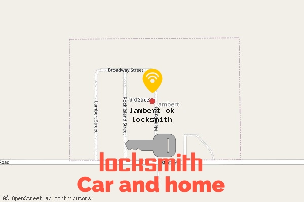 locksmith in lambert ok