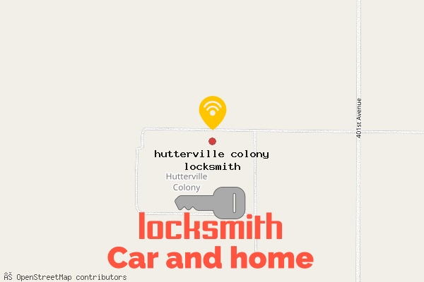 locksmith in hutterville colony