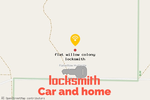 locksmith in flat willow colony