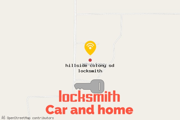 locksmith in hillside colony sd