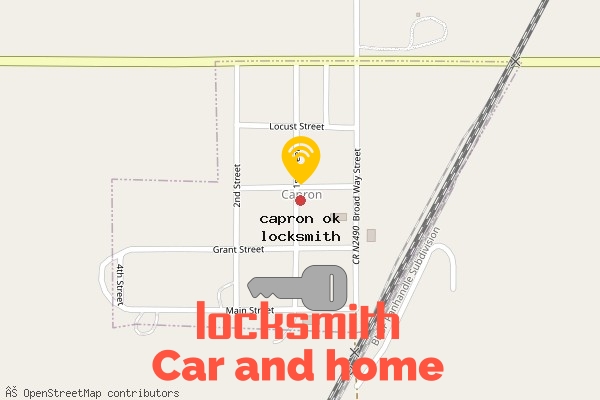 locksmith in capron ok