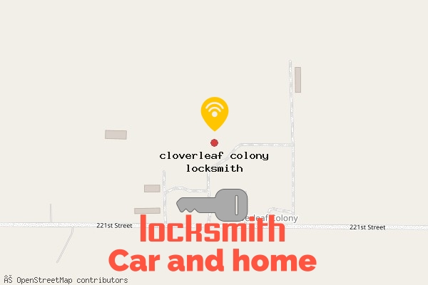 locksmith in cloverleaf colony