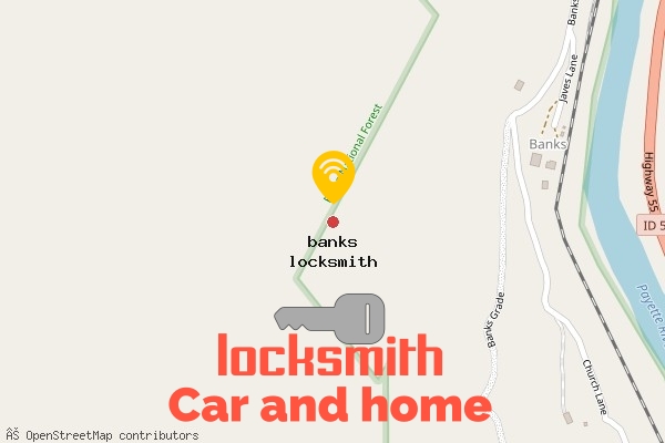 locksmith in banks id