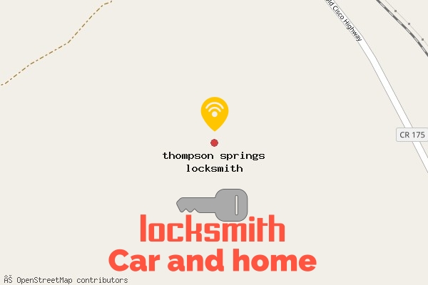locksmith in thompson springs