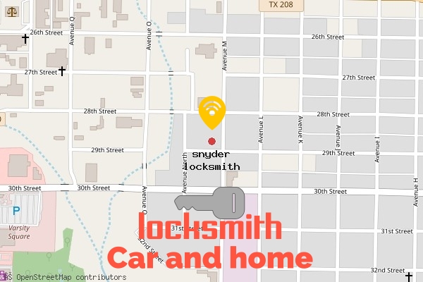 locksmith in snyder tx