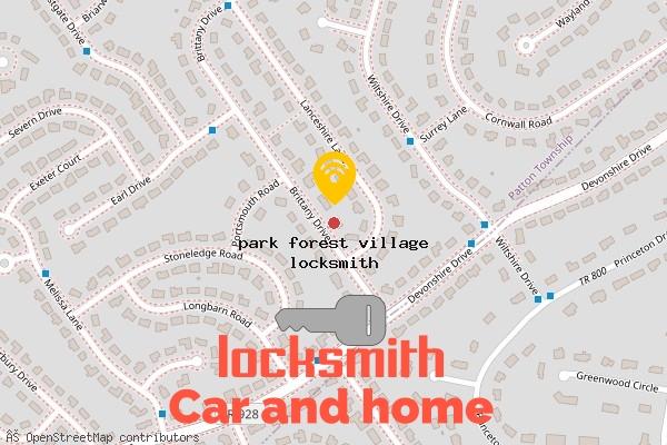 locksmith in park forest village