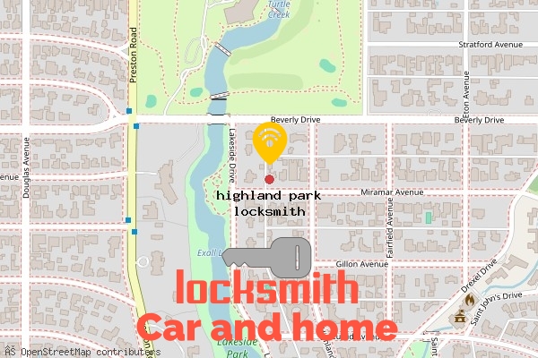 locksmith in highland park tx