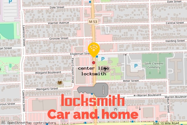 locksmith in center line