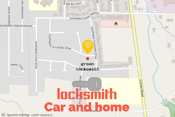 locksmith in green or