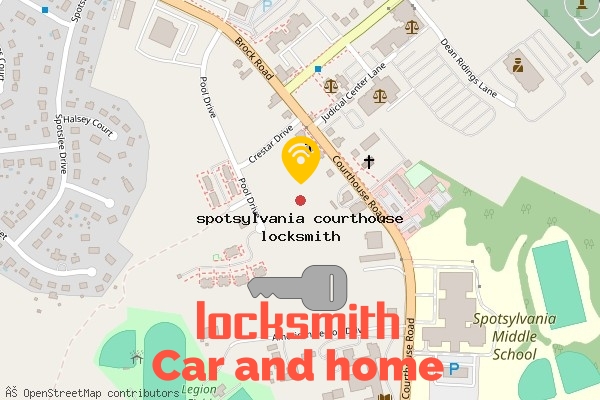 locksmith in spotsylvania courthouse