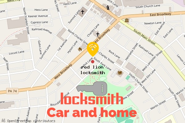 locksmith in red lion