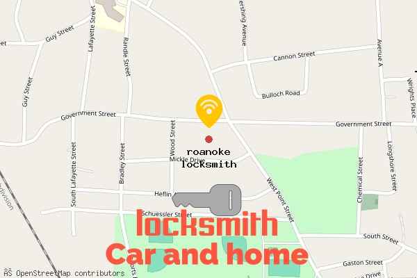 locksmith in roanoke al