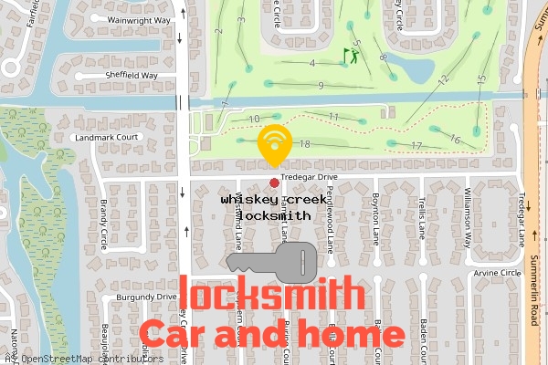 locksmith in whiskey creek