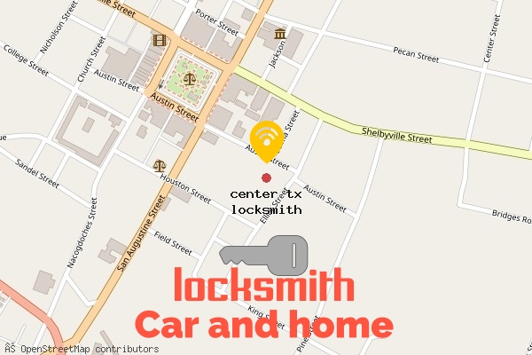 locksmith in center tx