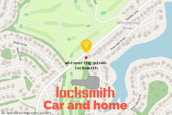 locksmith in whispering pines nc