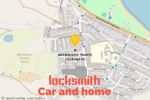 locksmith in waimanalo beach