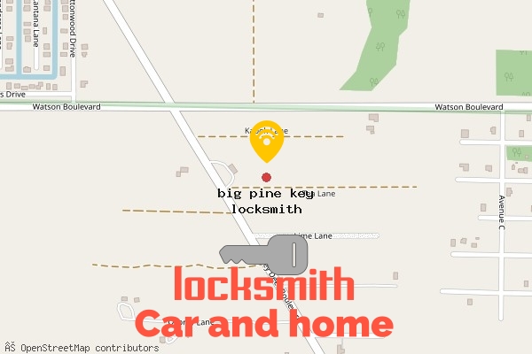 locksmith in big pine key