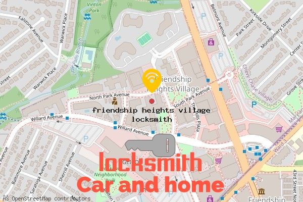 locksmith in friendship heights village