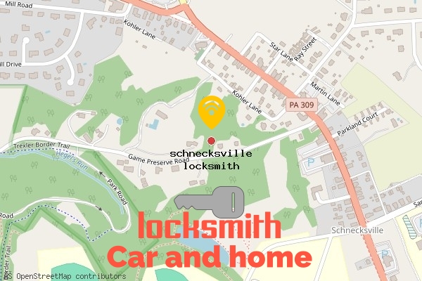 locksmith in schnecksville