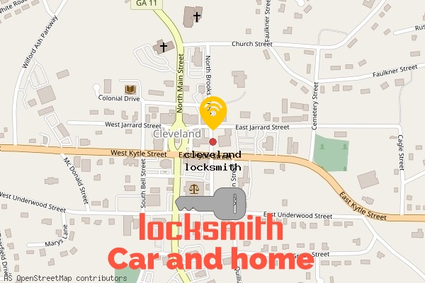 locksmith in cleveland ga