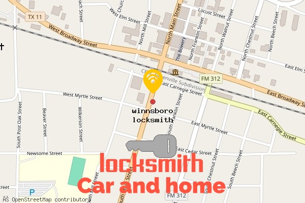 locksmith in winnsboro tx