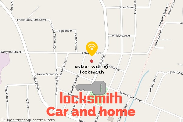locksmith in water valley ms