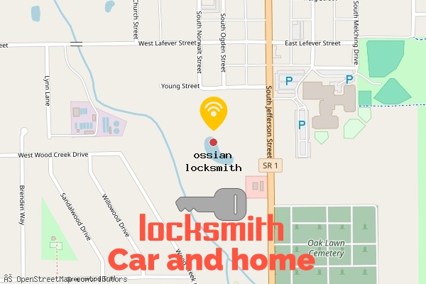 locksmith in ossian in