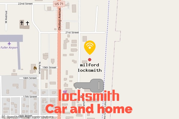 locksmith in milford ia