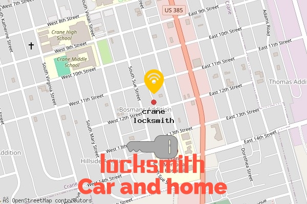 locksmith in crane tx
