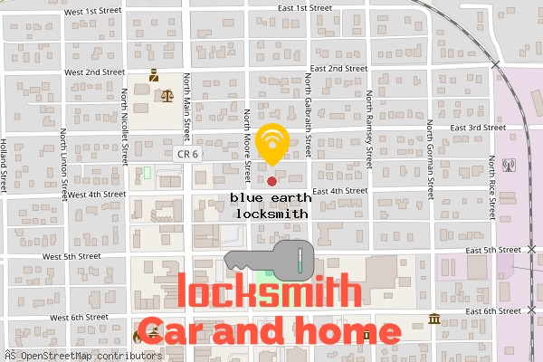 locksmith in blue earth