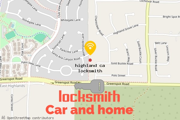 locksmith in highland ca