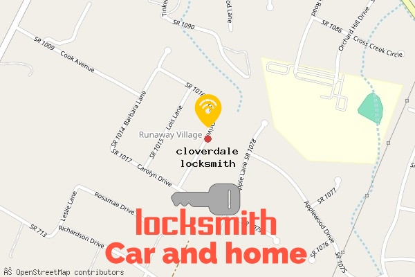 locksmith in cloverdale va
