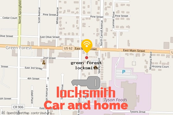 locksmith in green forest