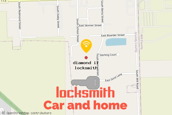 locksmith in diamond il